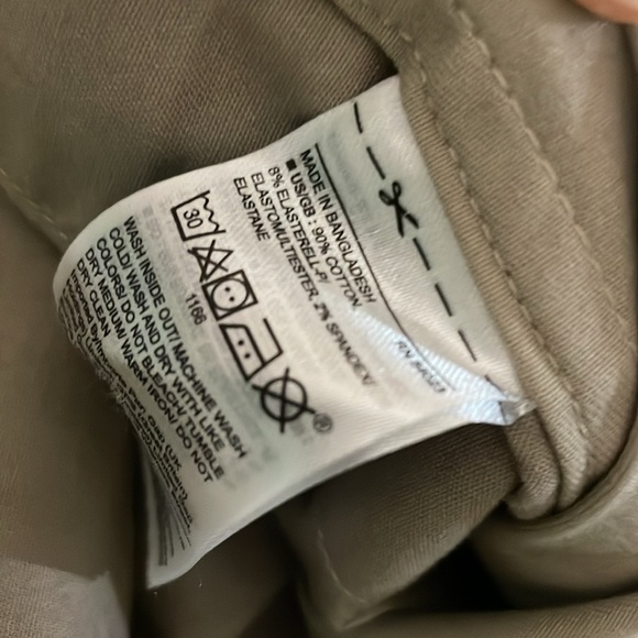 NWT BANANA REPUBLIC tan rapid movement stretch shirt jacket Small - Picture 7 of 8